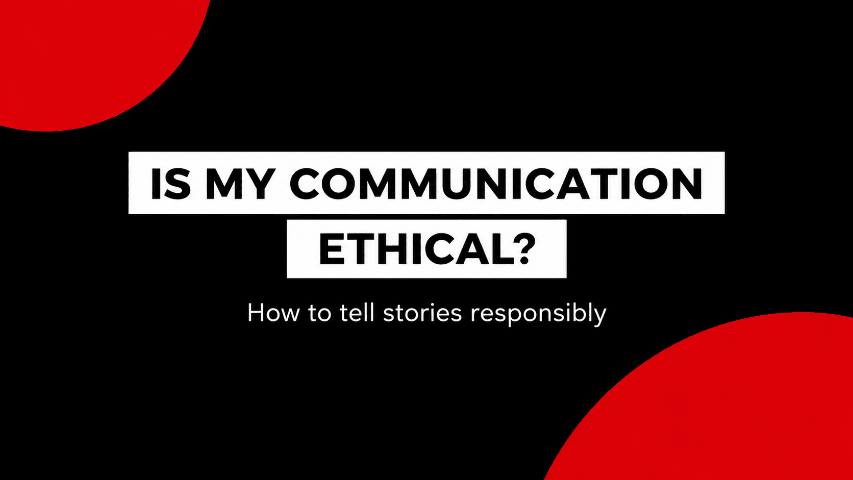 How to communicate about sensitive topics ethically: practical tips for communication professionals and media